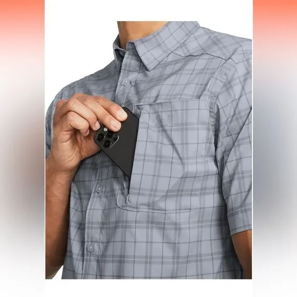 Under Armour Mens Drift Tide 2.0 Plaid Short-Sleeve T-Shirt - Picture 3 of 9